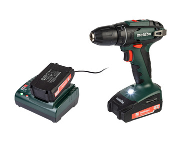 Metabo - 18 V Akkuschrauber »BS 18«, mit 2 Akkus und Ladegerät 