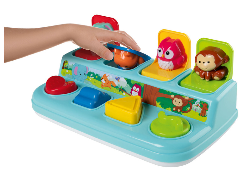 Gehe zu Vollbildansicht: Playtive Babyspielzeug, Babyspielzeug, mehrteilig, farbenfrohe Steine - Bild 12