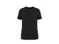 Einfaches schwarzes Kurzarm-T-Shirt