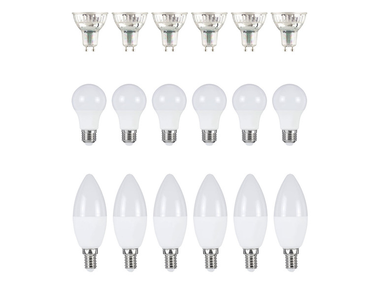 Gehe zu Vollbildansicht: LIVARNO home LED-Lampen, 6 Stück - Bild 1
