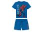 Spider-Man Kinder-Set: T-Shirt und Shorts, blau.