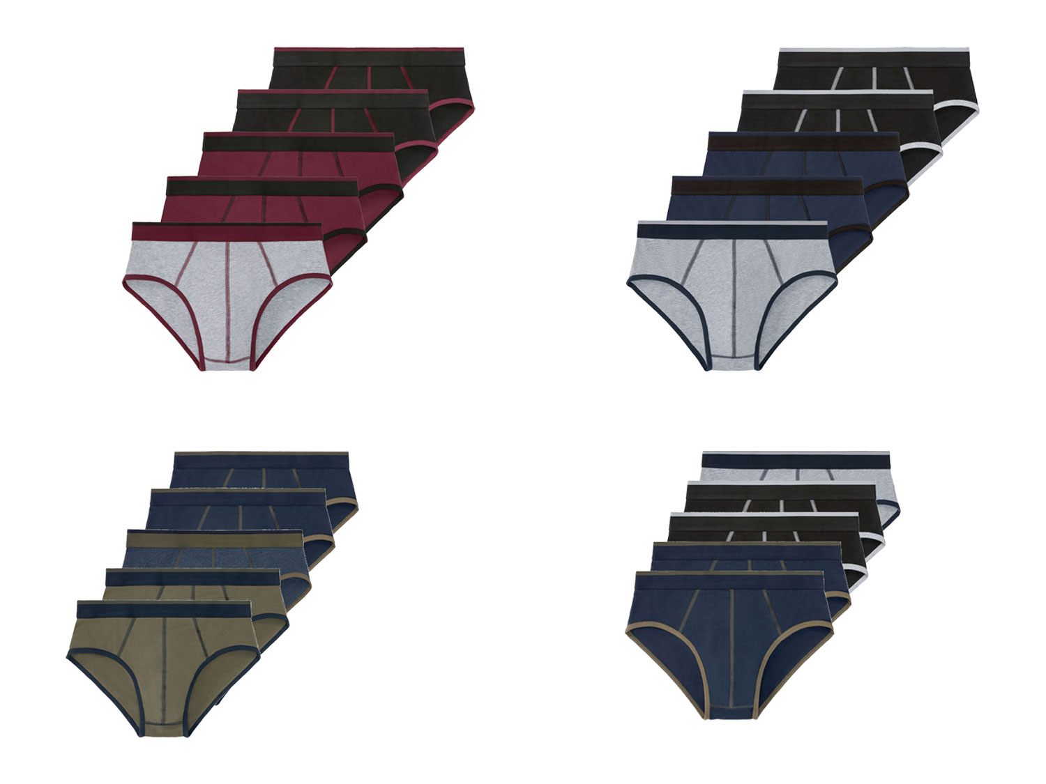 Angebot Lidl LIVERGY Herren Slips, 5 Stück, mit Baumwolle