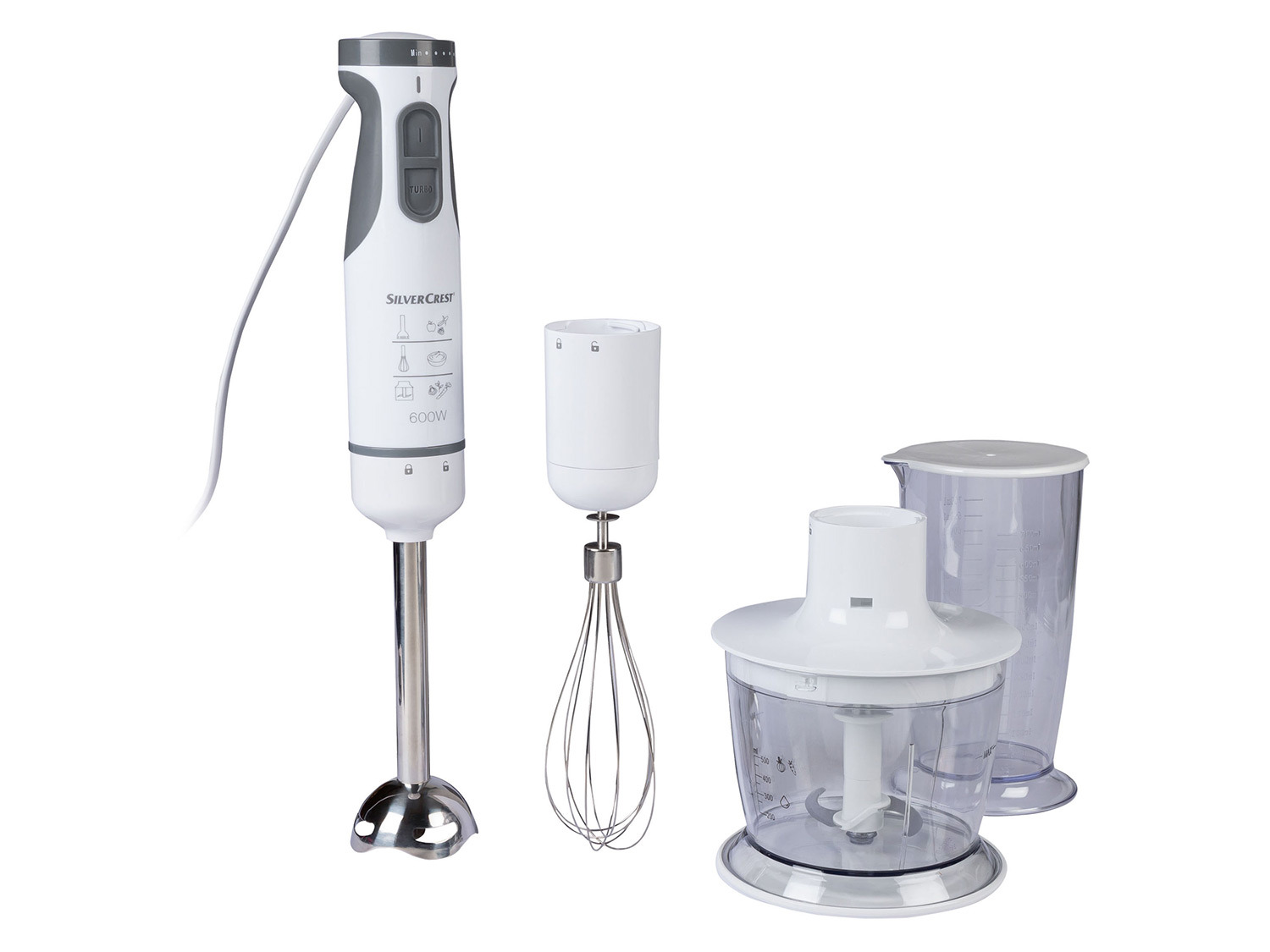 SILVERCREST Stabmixer Set SSMS 600 D4 LIDL