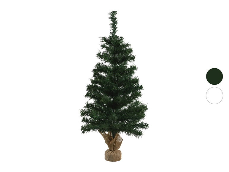 Gehe zu Vollbildansicht: LIVARNO home Künstlicher Weihnachtsbaum, H 90 cm - Bild 1