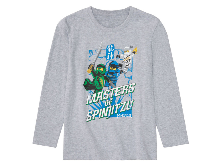 Gehe zu Vollbildansicht: LEGO® NINJAGO Kinder Jungen Langarmshirt aus reiner Baumwolle - Bild 2