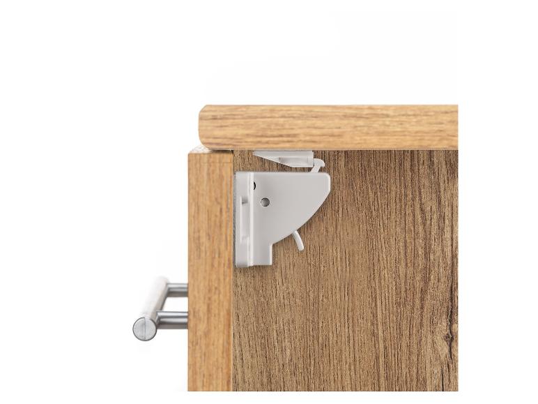 Sicherheitsschloss für Holzmöbel.