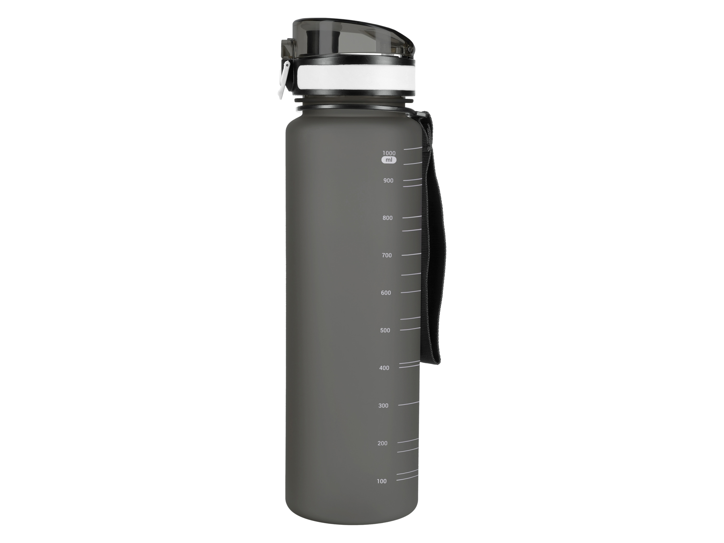 SILVERCREST® Trinkflasche 1L Tritan (Grau)