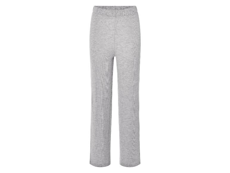 Damen Pyjama, mit Waffelstruktur