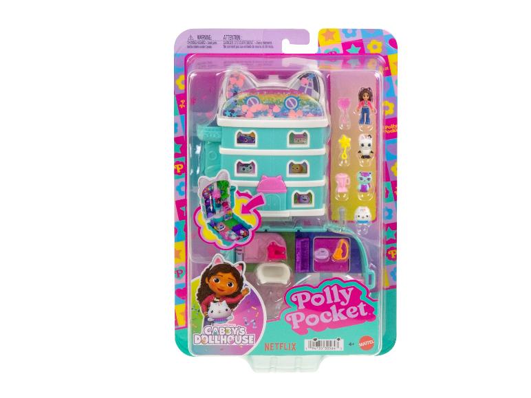Polly Pocket Gabbys Dollhouse Spielset mit Figuren und Zubehör in Verpackung