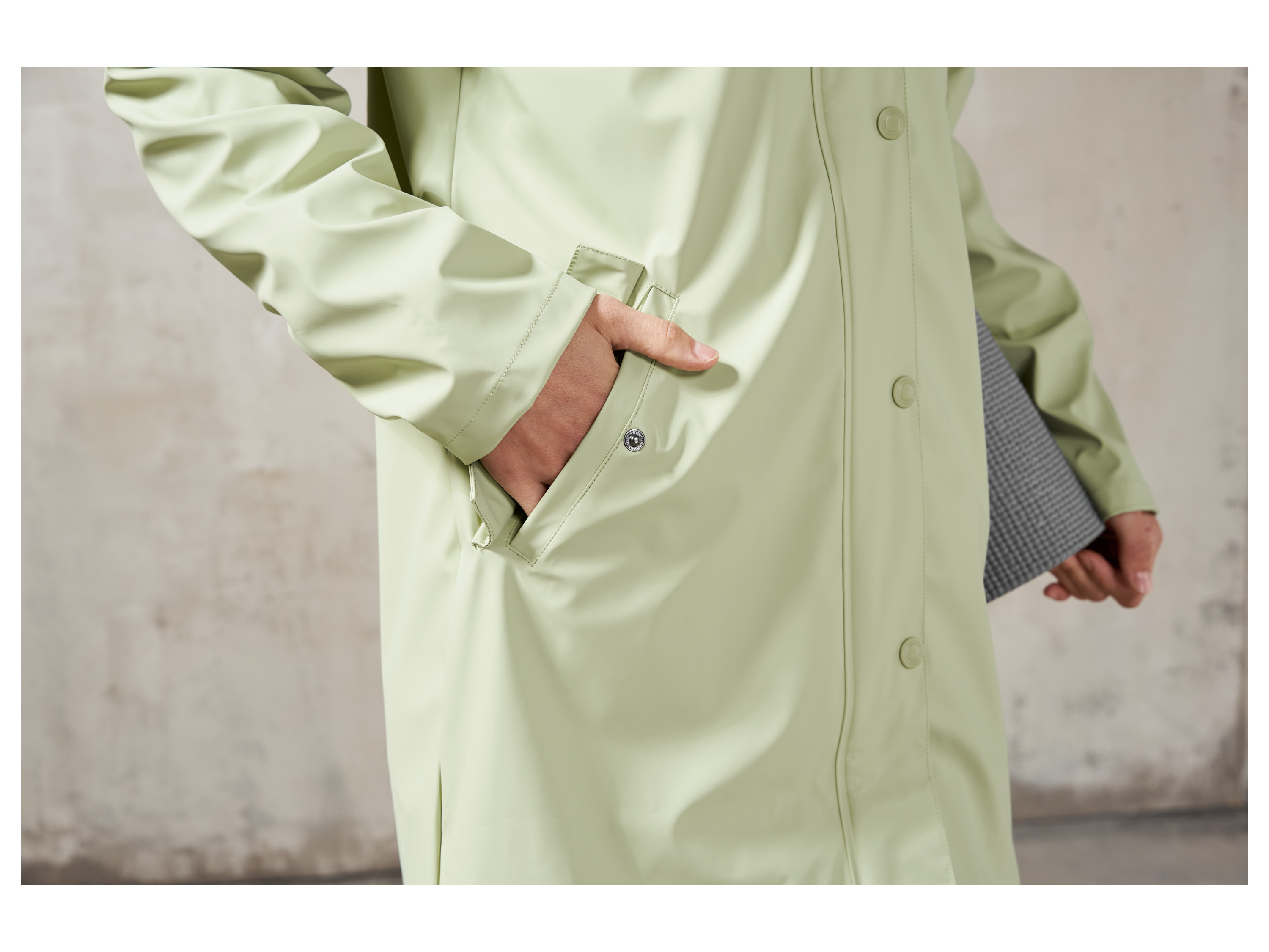 Thumbnail - CRIVIT Damen Regenparka (Grün, XS(32/34))