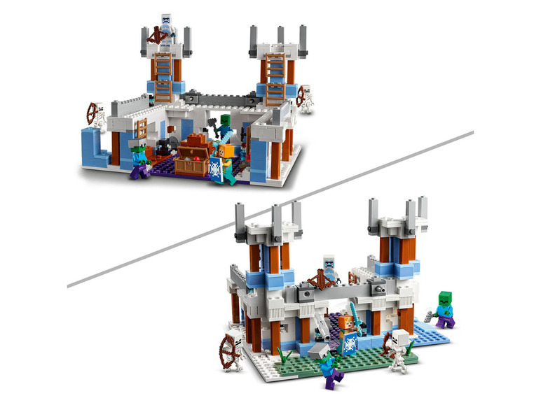 Gehe zu Vollbildansicht: Lego Minecraft 21186 »Der Eispalast« - Bild 3