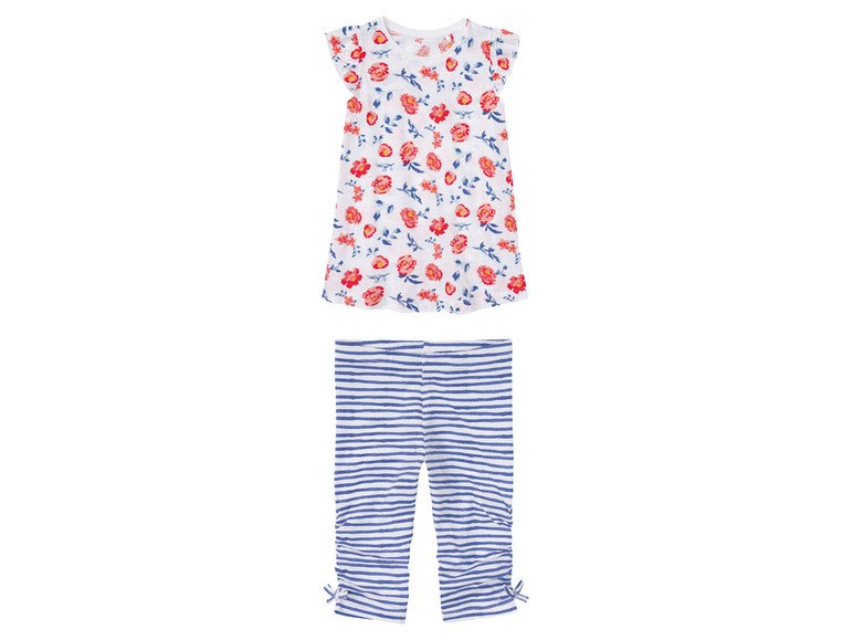 Gehe zu Vollbildansicht: lupilu® Kleinkinder Mädchen Pyjama mit hohem Baumwollanteil - Bild 11