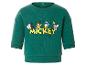 Grünes Kinder-Sweatshirt mit Micky Maus und Freunde Aufdruck