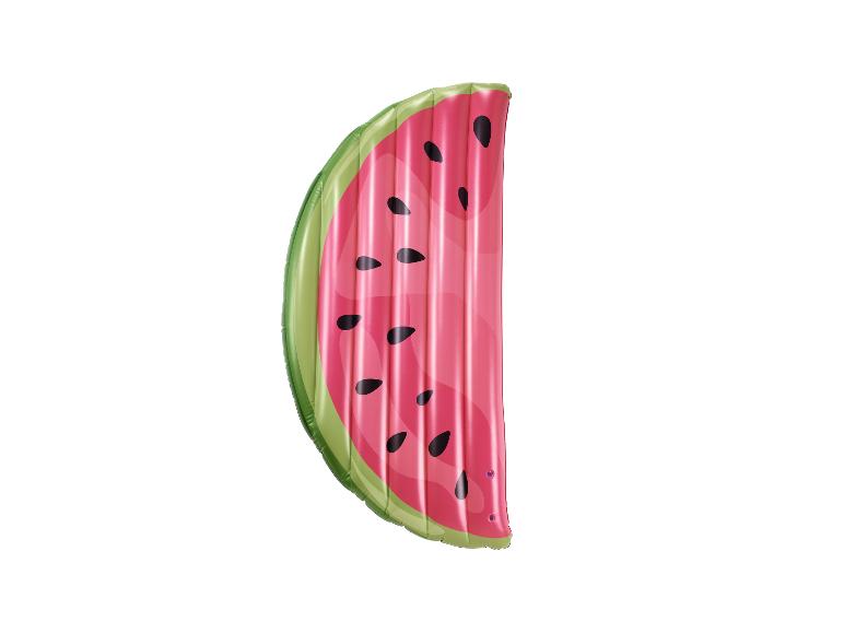 Wassermelonen-Luftmatratze für den Pool.