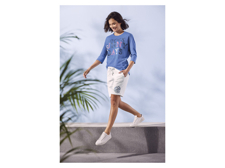 Gehe zu Vollbildansicht: Soccx Damen Sweatshirt mit Baumwolle - Bild 3