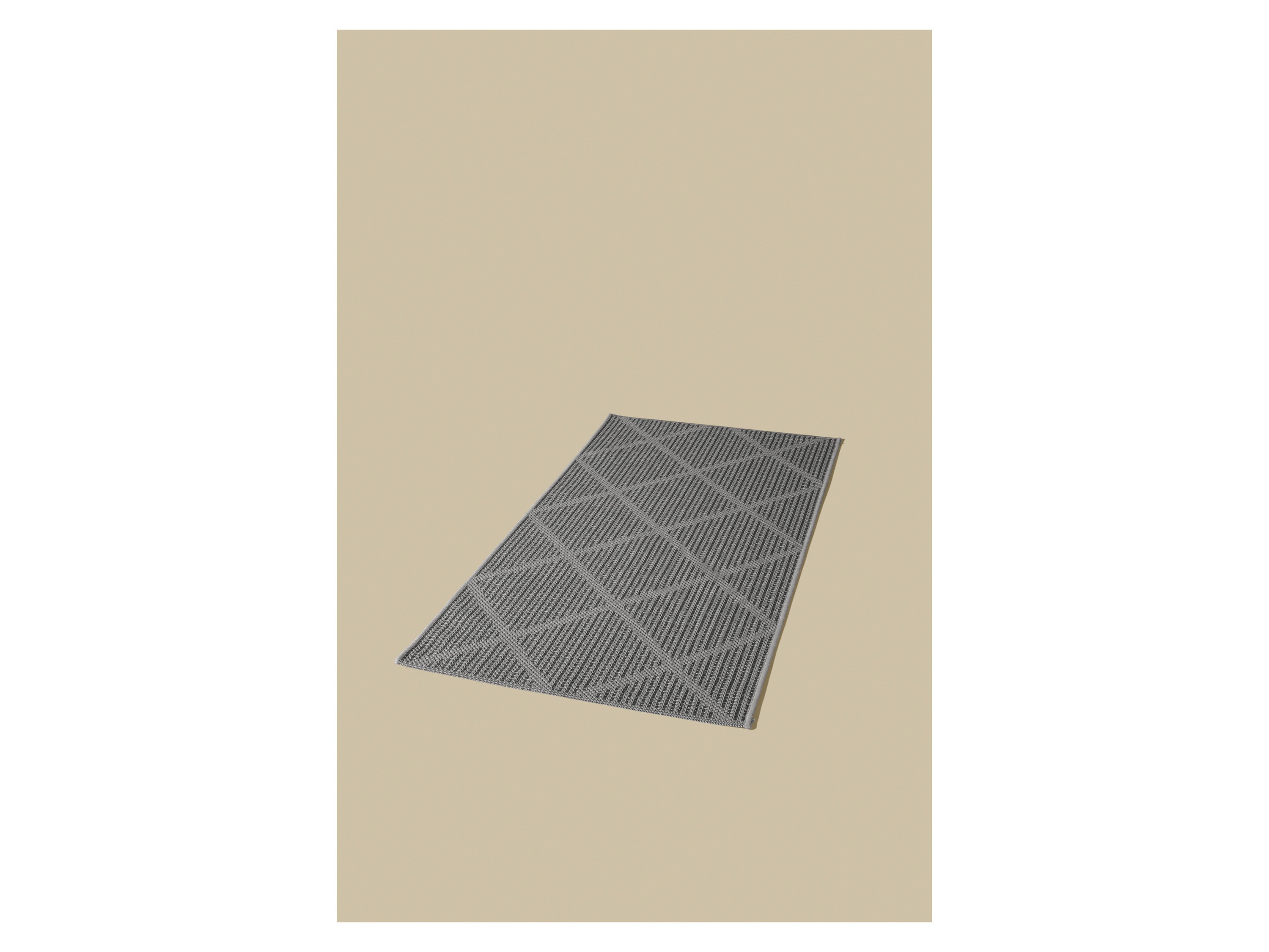 Thumbnail - LIVARNO® Teppich flachgewebt In/ Outdoor, 80 x 150 cm (Anthrazit)