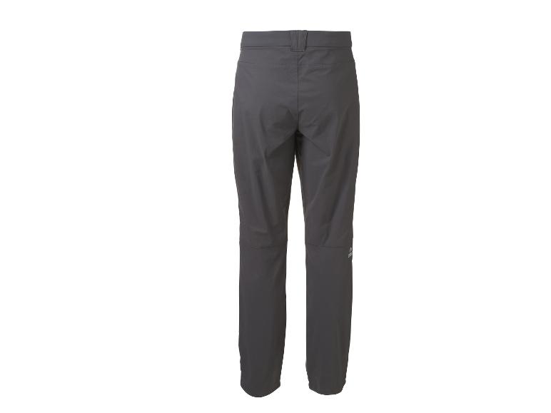 Dunkelgraue Herren-Outdoorhose, Rückansicht.