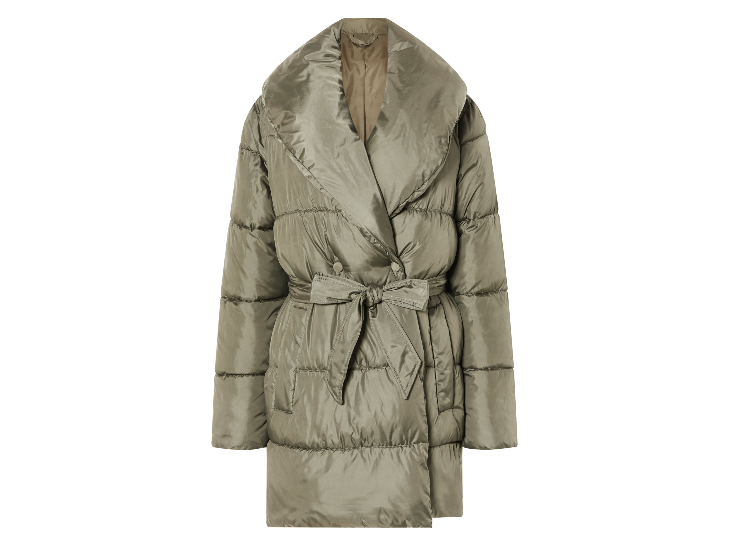 esmara® Damen Kurzmantel (olive, L (44/46)) | 04335814089214