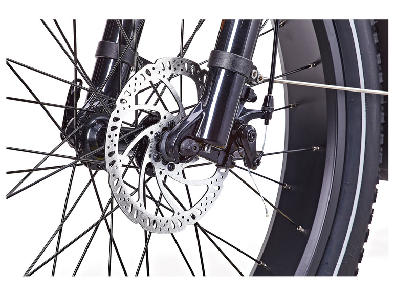 Gehe zu Vollbildansicht: JOBOBIKE E-Bike Hardtail »Robin«, Fat-Reifen, 26 Zoll - Bild 14