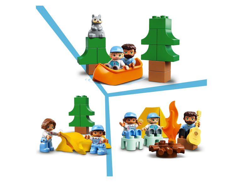 Gehe zu Vollbildansicht: LEGO® DUPLO® 10946 »Familienabenteuer mit Campingbus« - Bild 6