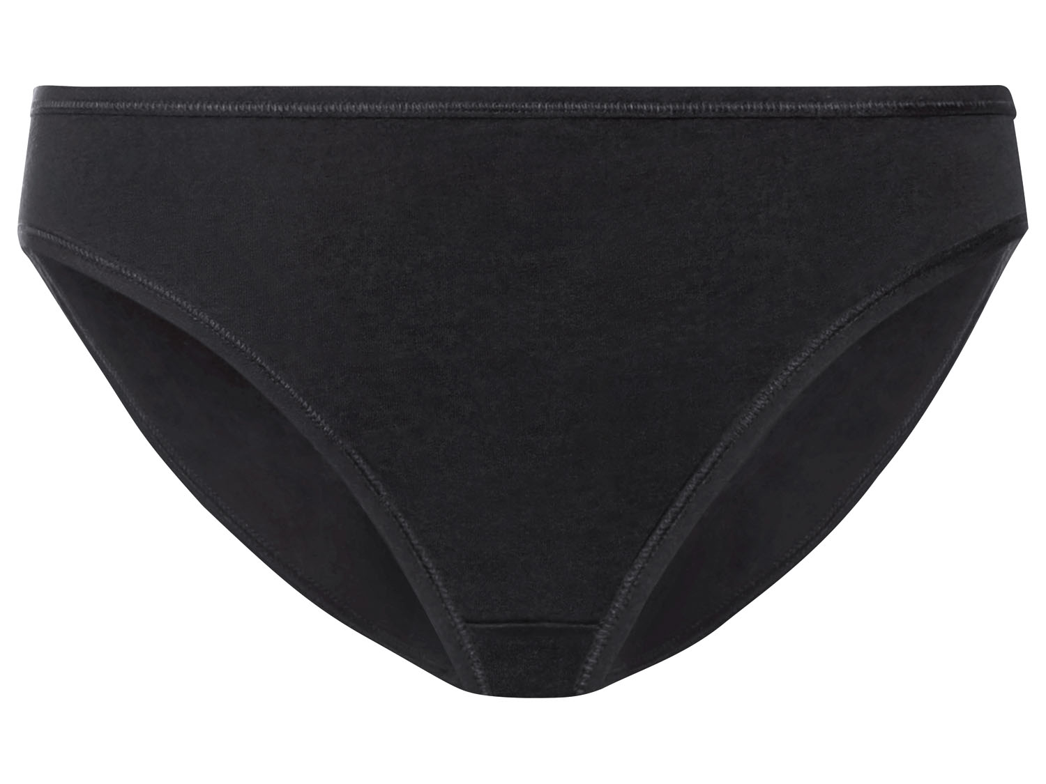 Thumbnail - esmara® 5 Damen Slips (XL (48/50), schwarz/grau/weiß)