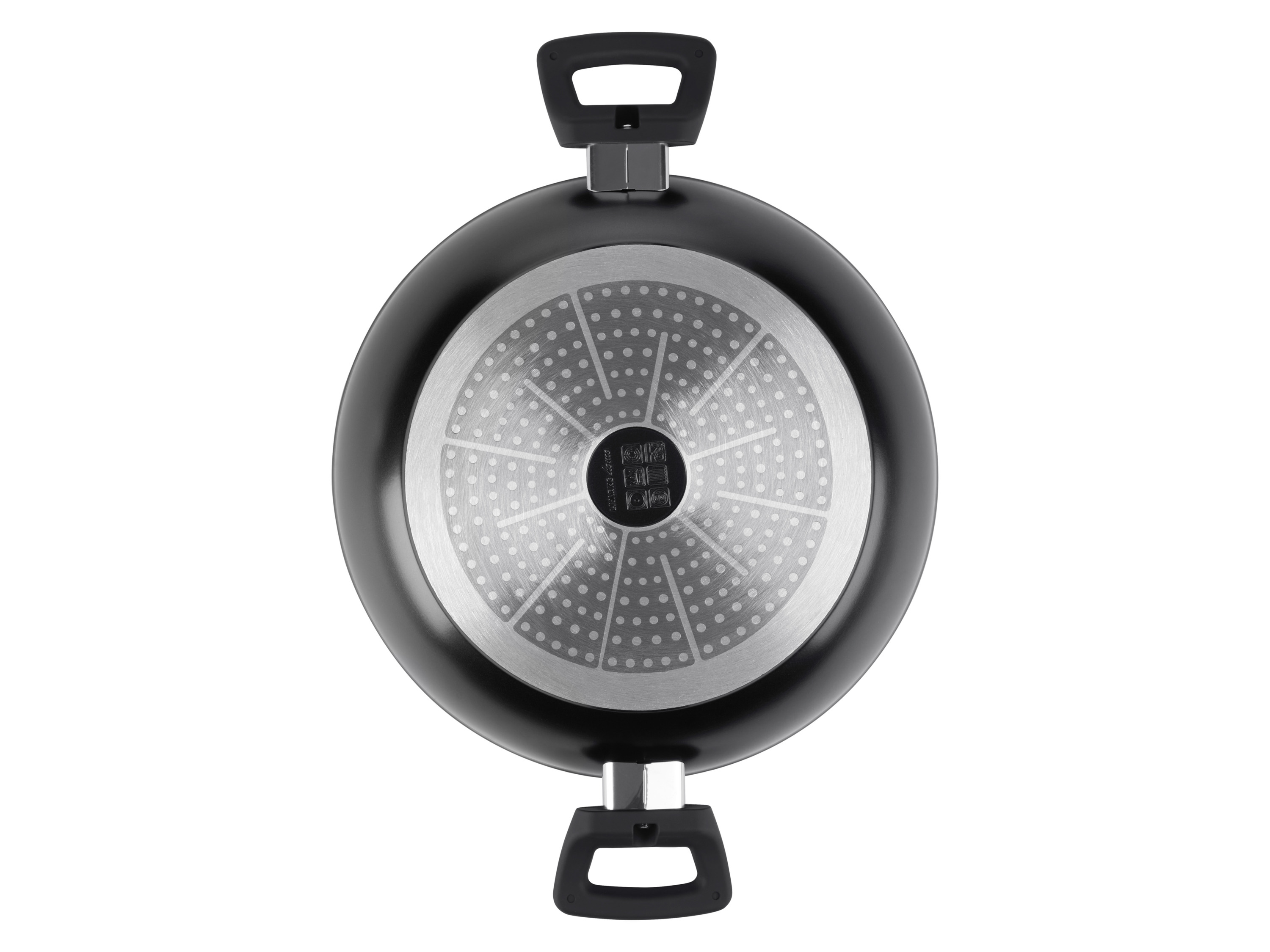 Thumbnail - SILVERCREST® Aluguss-Servierpfanne, mit Glasdeckel 28 cm mit Deckel (Schwarz)