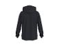 Herren-Kapuzenpullover in Schwarz, Rückansicht