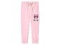 Rosa Mädchen-Jogginghose mit Minnie-Maus-Aufdruck und dem Schriftzug „TEAM MINNIE“.
