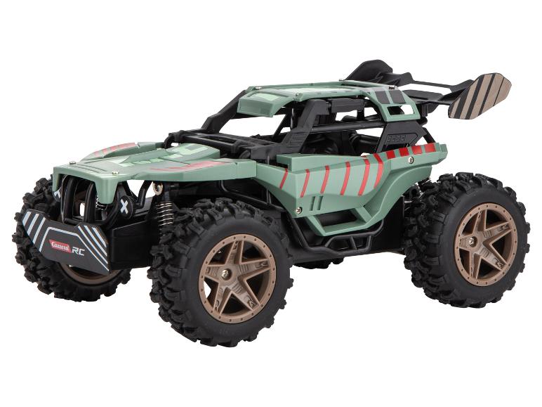 Carrera RC ferngesteuertes Auto, olivgrüner Geländewagen.