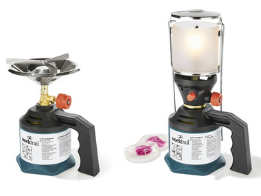 Rocktrail Gas-Campingkocher / Gas-Campinglampe, stufenlos regelbar