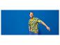 Lidl T-Shirt und Shorts im gelb-blauen Karomuster.