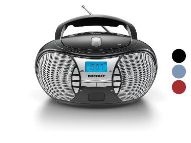 Karcher RR 5025 tragbarer CD-Player mit UKW Radio