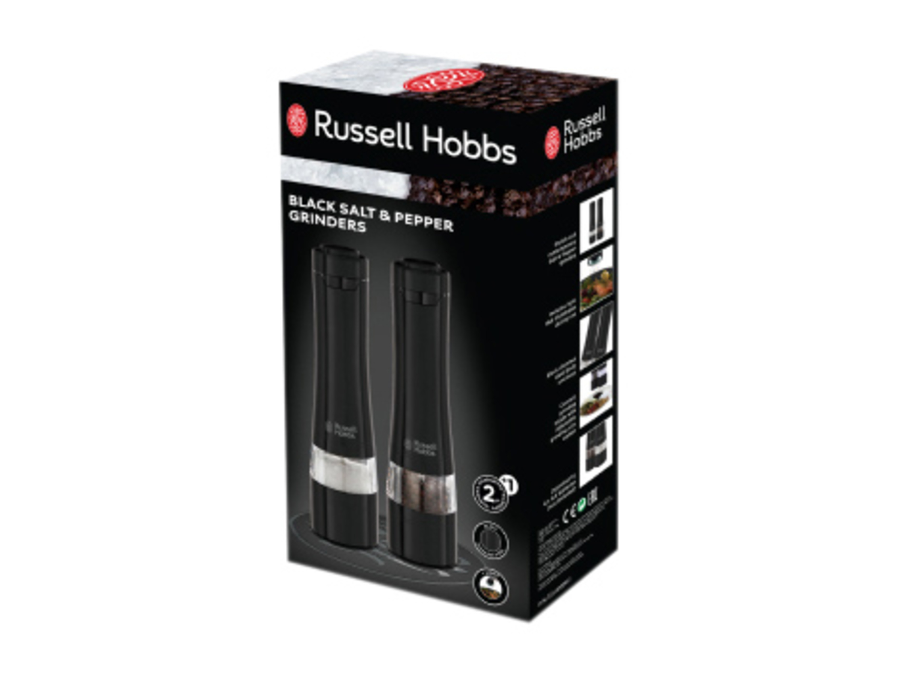 RUSSELL HOBBS Salz- und Pfeffermühlen (Schwarz) – Bild 3 von 3