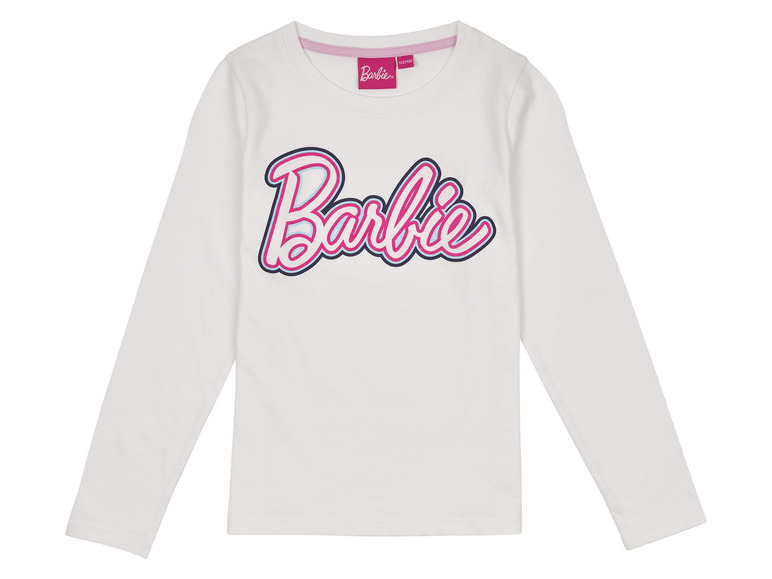Gehe zu Vollbildansicht: Barbie Kleinkinder / Kinder Mädchen Pyjama mit Print - Bild 8