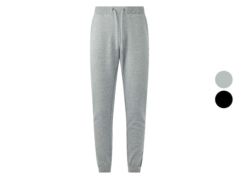 Graue Jogginghose mit Kordelzug, erhältlich in Grau und Schwarz.