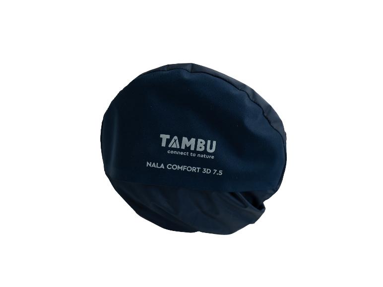 Tambu Nala Comfort 3D 7.5 Campingkissen, dunkelblau.