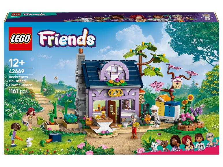 LEGO Friends Imkerhaus und Blumengarten Set