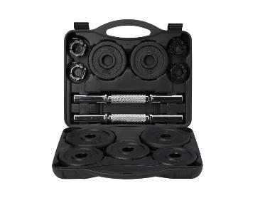 CRIVIT Kurzhantel-Set, 18-teilig