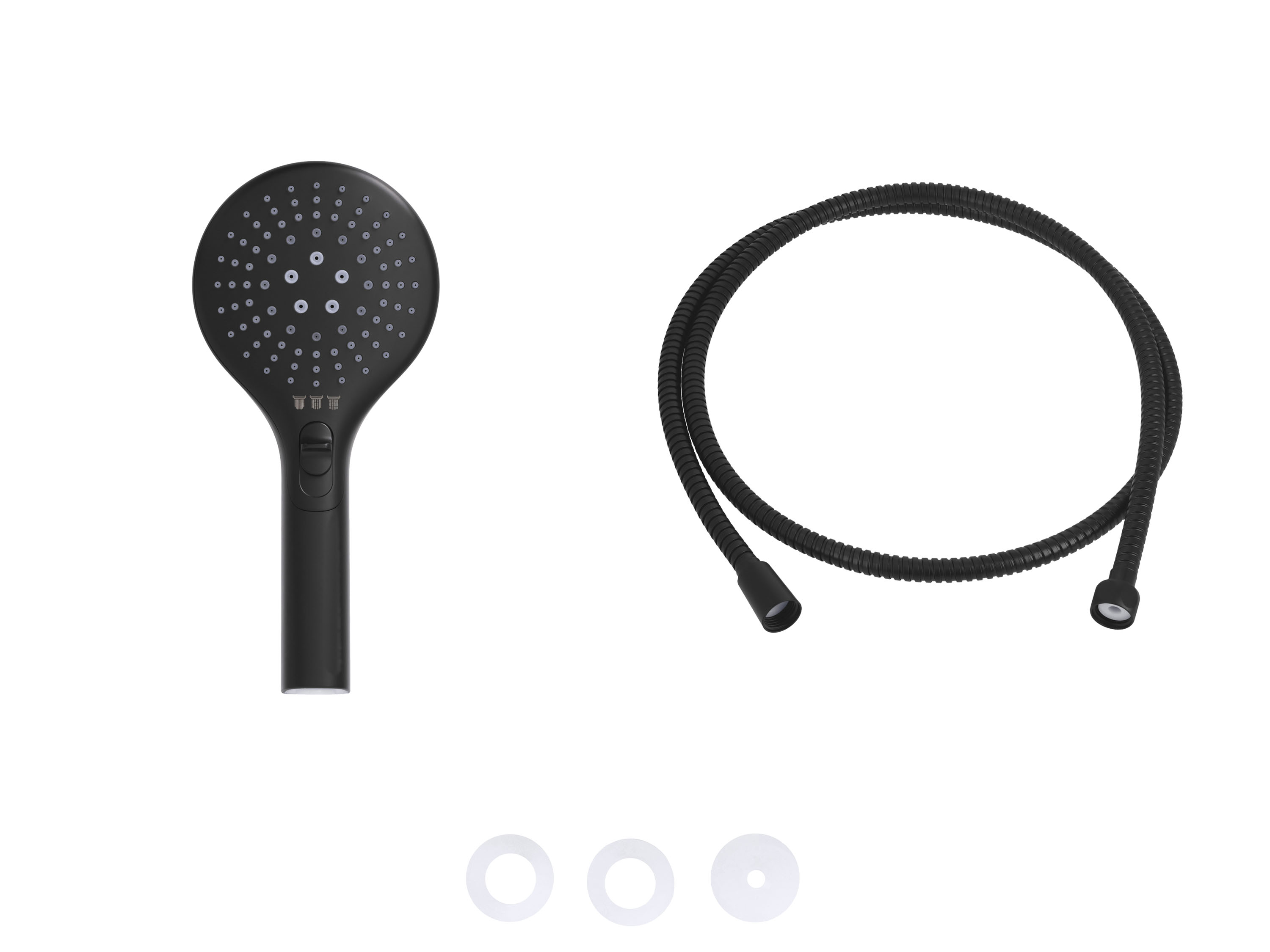 LIVARNO® Handbrause-Set (Schwarz)""