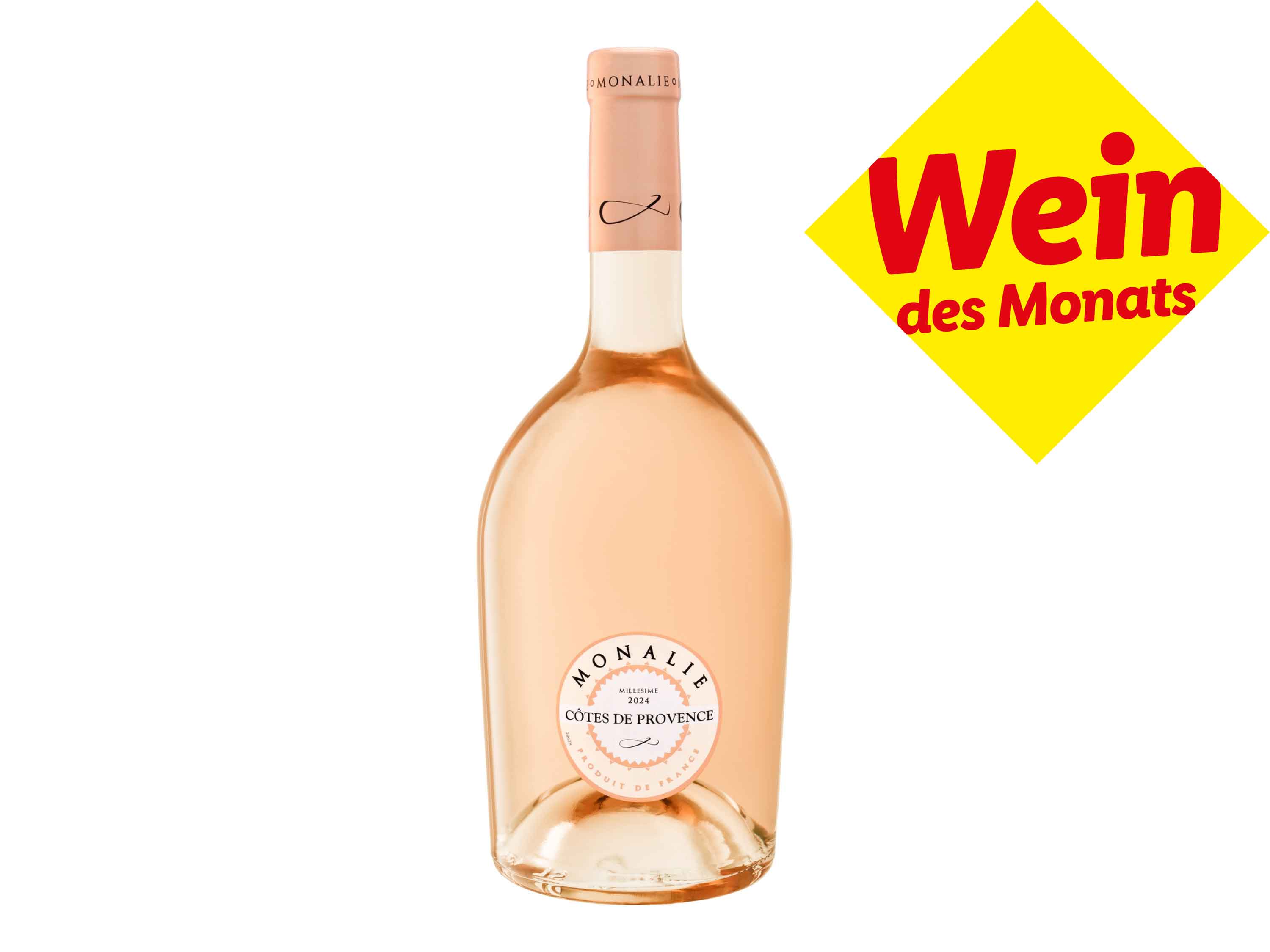 Monalie Côtes de Provence rosé AOP trocken, Roséwein 2024 | 03604894771335 Monalie Côtes de Provence rosé AOP trocken, Roséwein 2024 | 03604894771335