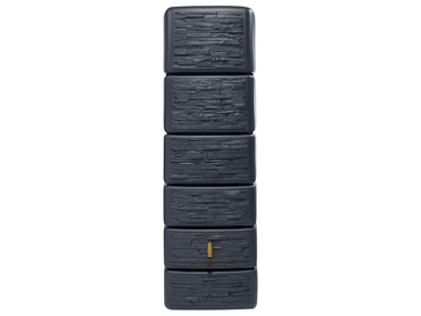 4rain - 4rain Wandtank SLIM STONE DECOR 330 L (graphite grey)
