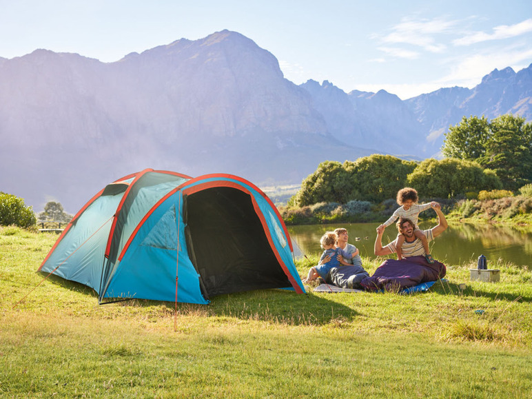 Gehe zu Vollbildansicht: ROCKTRAIL® Campingzelt, verdunkelt, für 4 Personen, mit Doppeldach - Bild 10