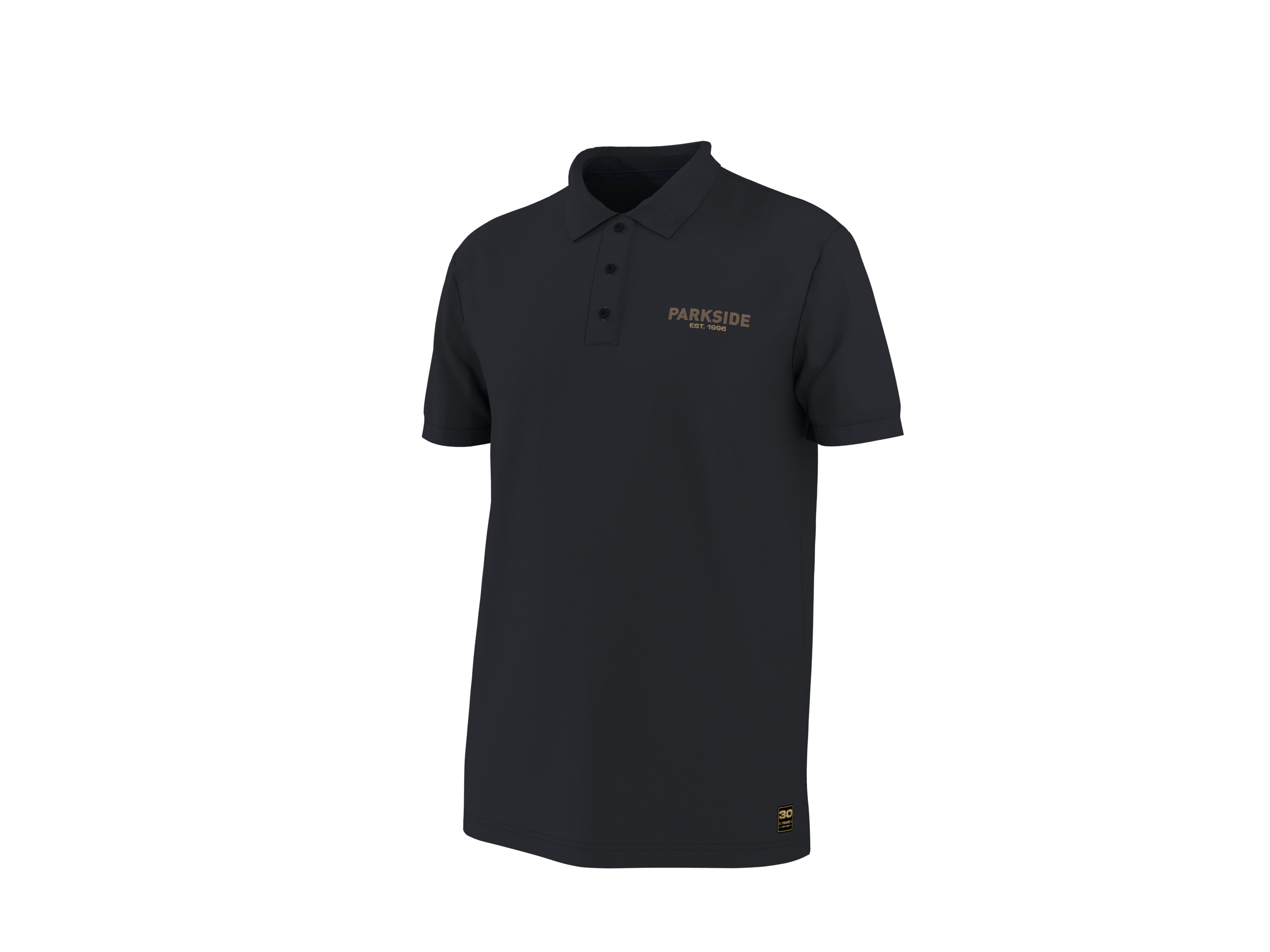 PARKSIDE® Herren Funktions-Poloshirt (Schwarz, XL (56/58)) – Bild 4 von 4