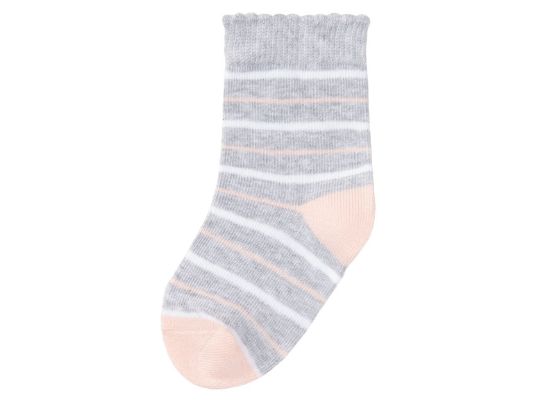 Gehe zu Vollbildansicht: LUPILU® Kleinkinder Mädchen Socken, 7 Paar, mit Bio-Baumwolle - Bild 16