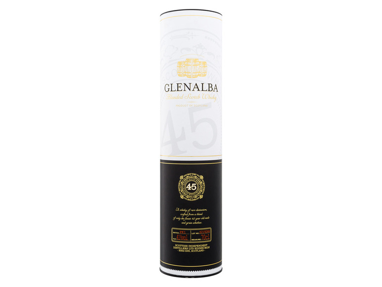 Gehe zu Vollbildansicht: Glenalba Blended Scotch Whisky 45 Jahre 41% Vol - Bild 3
