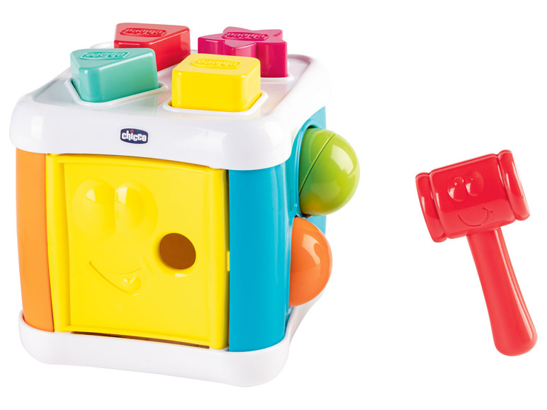 Chicco Spielkiste mit Hammer, Formen und Bällen
