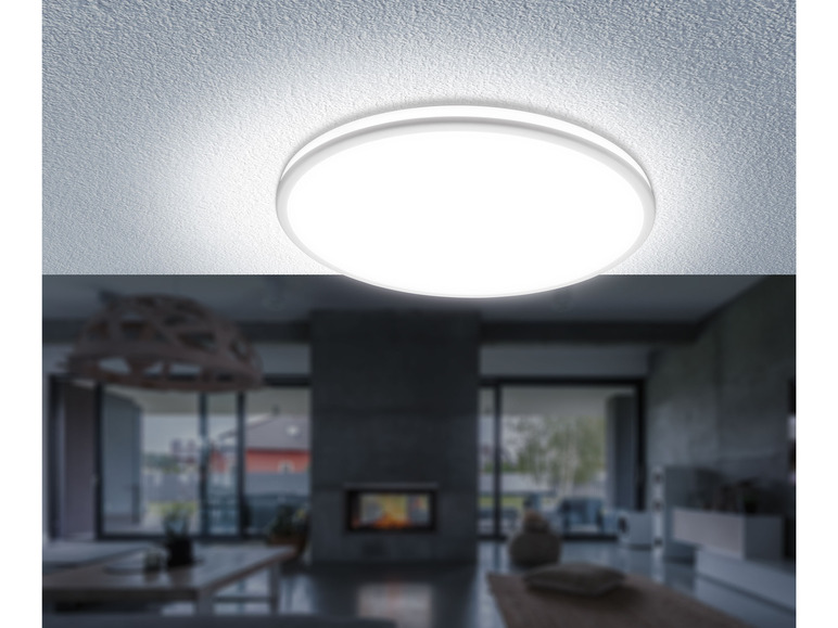 Gehe zu Vollbildansicht: LIVARNO home LED-Wand- und Deckenleuchte mit warmweißem Licht - Bild 12