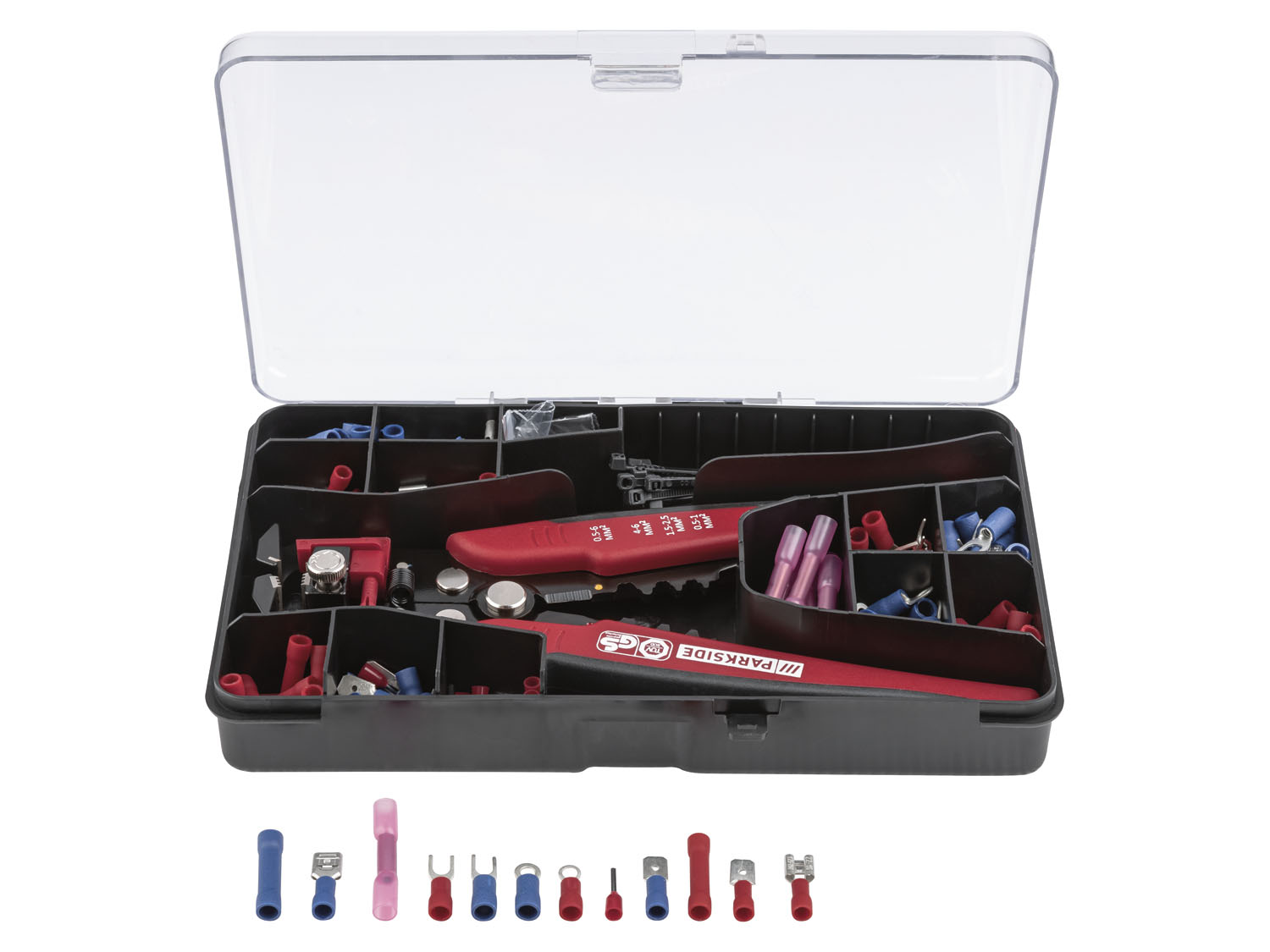 Thumbnail - PARKSIDE® Crimpzangen-Set »PCZS 231 A2«, 231-teilig