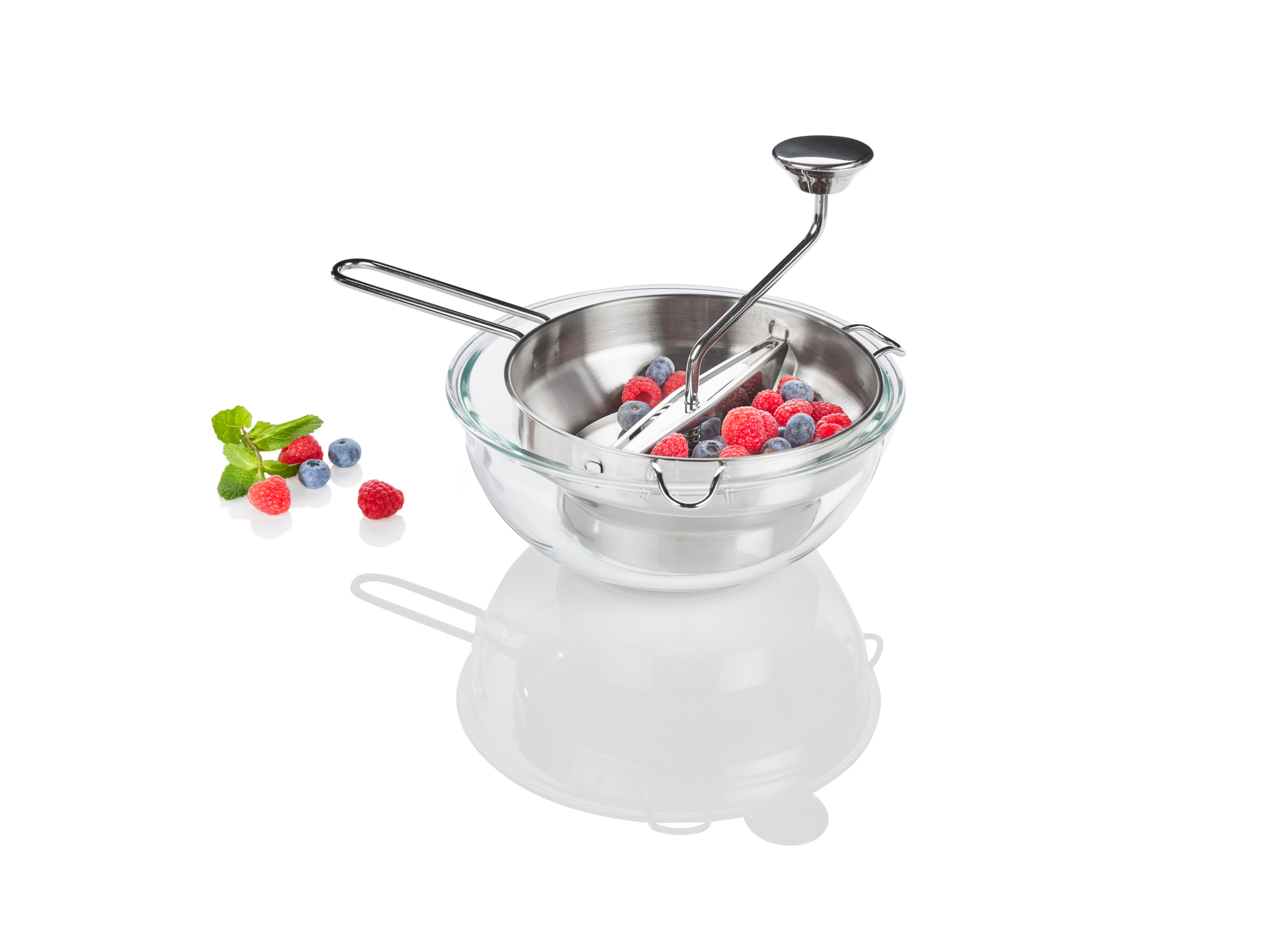 Thumbnail - LIVARNO home Passiermühle/ Pommesschneider (Edelstahl Lebensmittelmühle)