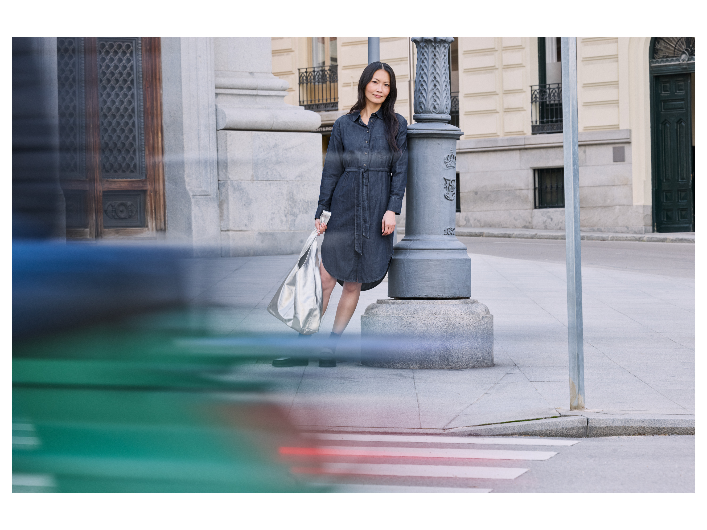 Thumbnail - esmara® Damen Loafer, mit leichter Sohle (Schwarz/weiß, 38)